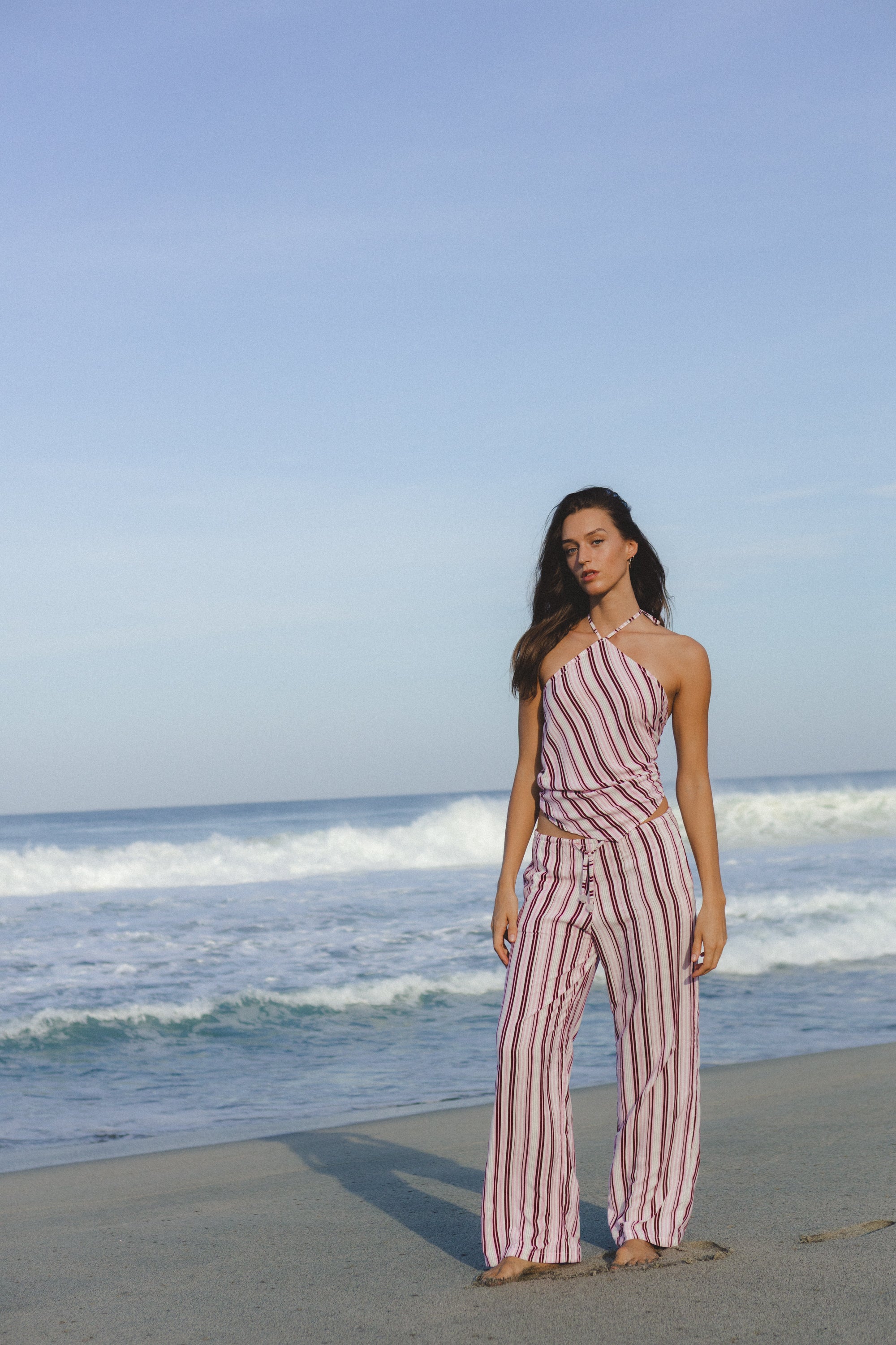 Beach Pant- Hibiscus