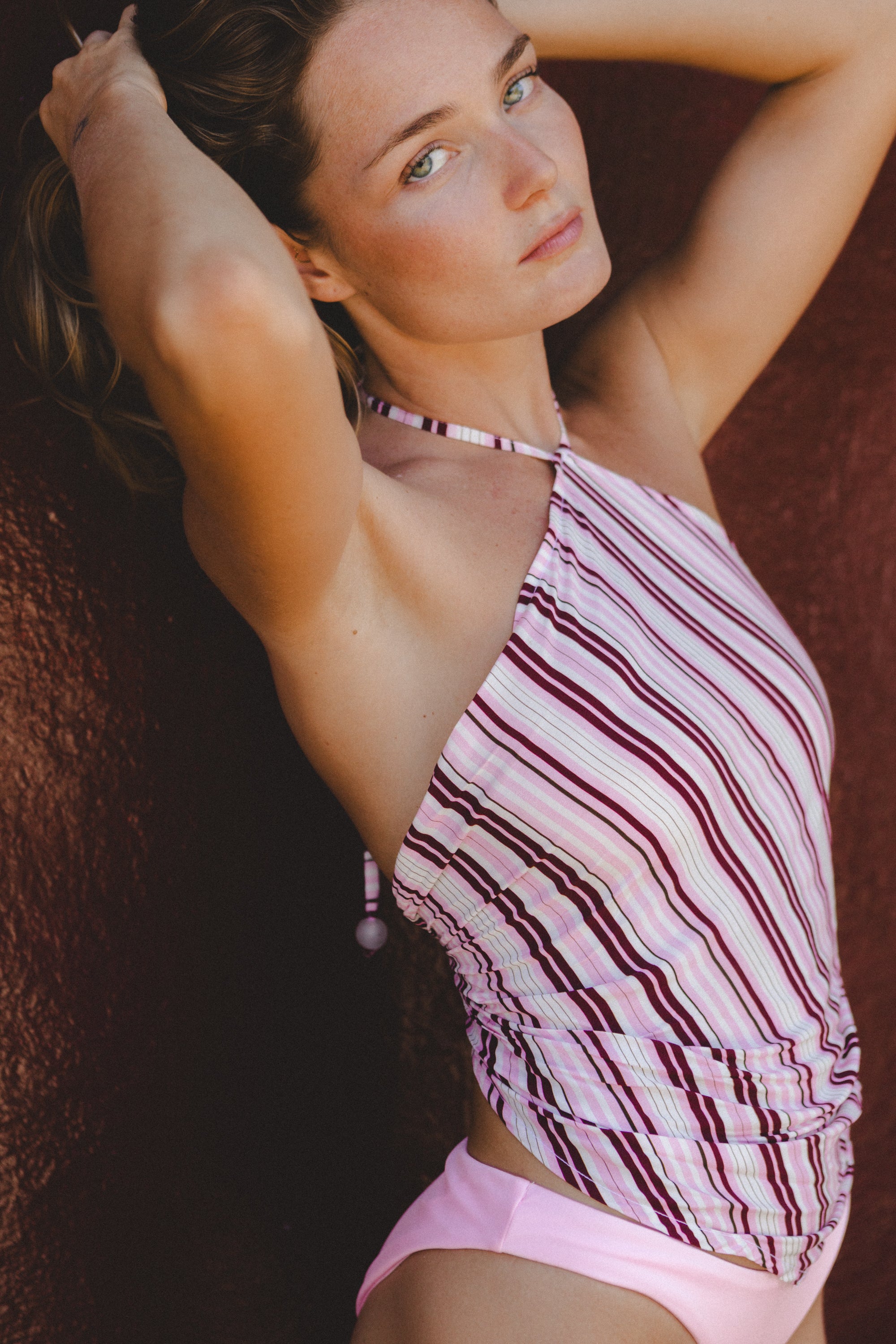 Scarf Top- Hibiscus